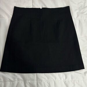 Vintage Late 90s/Y2K XOXO Black Mini Skirt - Size 5